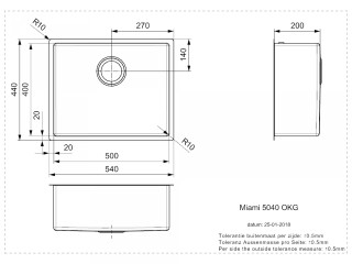 Miami5040 Line Drawing