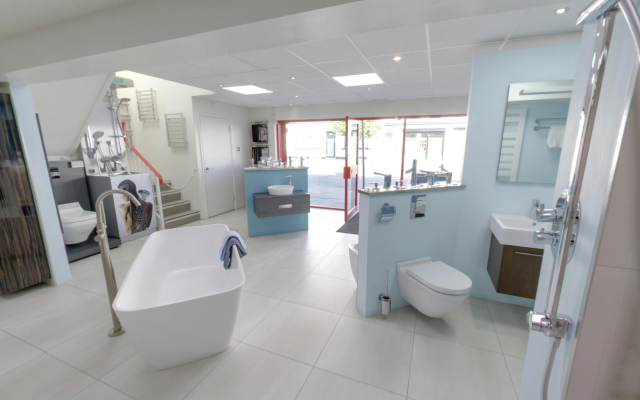 Explore Our Stunning Bathroom Showroom Interior