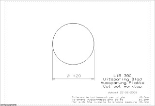 L18 390 OKG Inset Cut Out