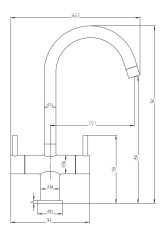 ADOUR CH Line Drawing