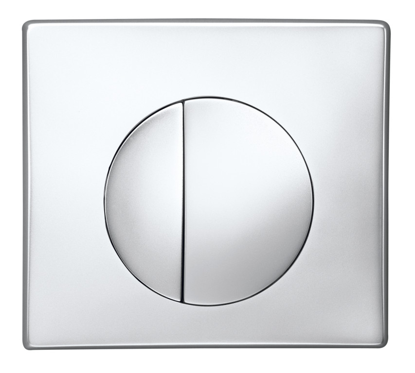 10003609 - Media Flush Plate Chrome